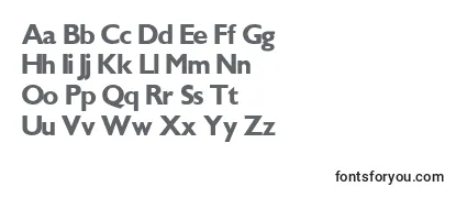 Review of the GillSansBold Font