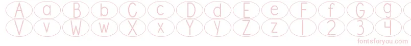 DjbStandardizedTestOval Font – Pink Fonts
