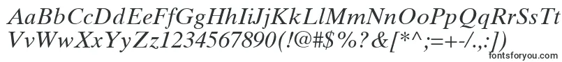 Шрифт TimesTenGreekInclined – шрифты с фиксированной шириной