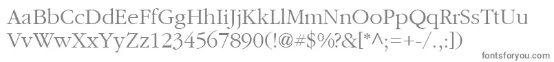 Fonte Garamond2Cyrillic – fontes cinzentas