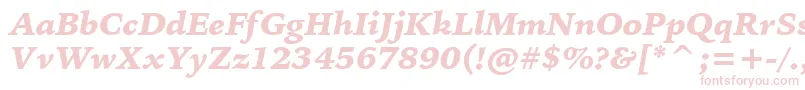 BitstreamIowanOldStyleBlackItalicBt Font – Pink Fonts