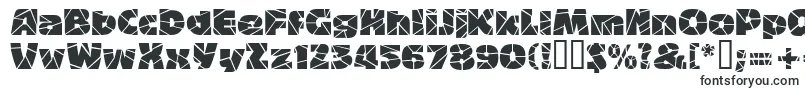 Шрифт Bigbandterrazzo – шрифты для Adobe Reader