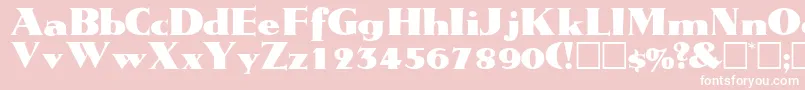 fuente TatiodisplaysskRegular – Fuentes Blancas Sobre Fondo Rosa
