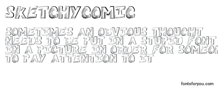 Sketchycomic Font