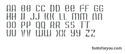 Шрифт Mutefruitskimpykrash