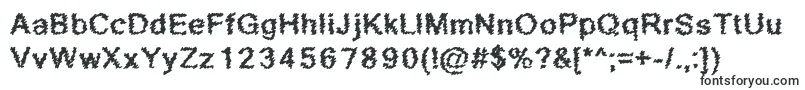 Шрифт ScribbledRegular – шрифты, начинающиеся на S