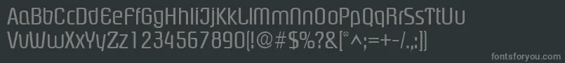 Weitere Informationen zur PloverRegular-Schriftart PloverRegular-Schriftart – Graue Schriften auf schwarzem Hintergrund
