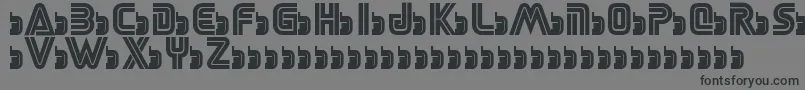 fuente SegaLogoFont – Fuentes Negras Sobre Fondo Gris