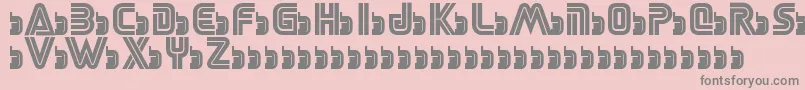 fuente SegaLogoFont – Fuentes Grises Sobre Fondo Rosa
