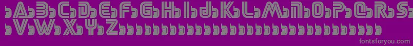 Więcej informacji o czcionce SegaLogoFont Czcionka SegaLogoFont – szare czcionki na fioletowym tle