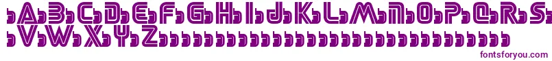 SegaLogoFont Font – Purple Fonts on White Background