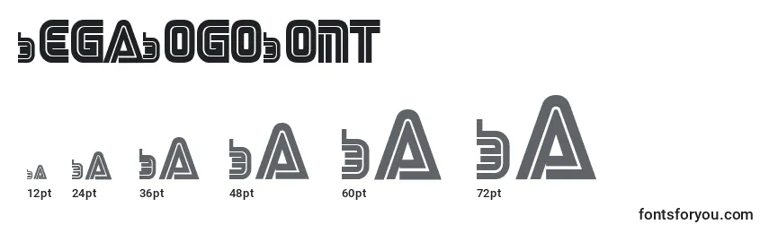 SegaLogoFont Font Sizes
