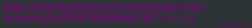 TenbyFive Font – Purple Fonts on Black Background