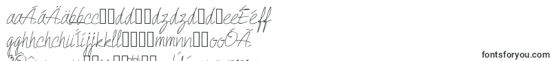 fuente PwQuickWrite – Fuentes eslovacas