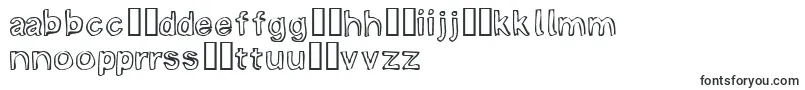 Fonte LinotypemineruOutline – fontes em esperanto