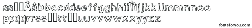 LinotypemineruOutline-Schriftart – rumänische Schriften