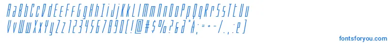 Phantaconexpandital Font – Blue Fonts