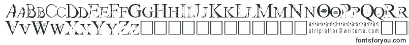 Шрифт Strip – шрифты, начинающиеся на S