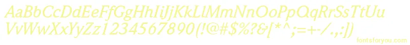 WeidemannstdMediumitalic Font – Yellow Fonts