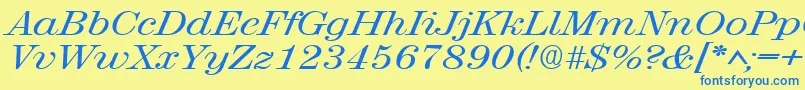 Más sobre la fuente RubyscriptbroadRegular fuente RubyscriptbroadRegular – Fuentes Azules Sobre Fondo Amarillo