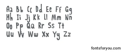Review of the RabbitOnTheMoon Font