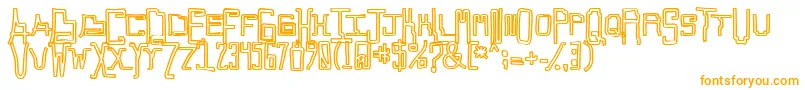 フォントCallaxis – オレンジのフォント