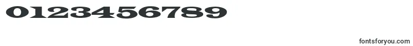 fuente JamesWideextNormal – Fuentes para números
