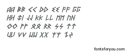HeorotItalic-fontti