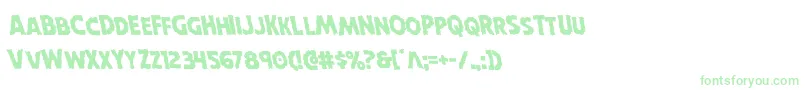 Horroweenleft Font – Green Fonts