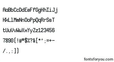 Novamono font – Fixed Width Fonts