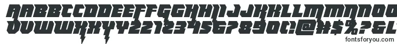 Шрифт Thundertitansemistraight – шрифты для Sony Vegas Pro