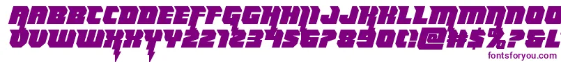 Thundertitansemistraight Font – Purple Fonts