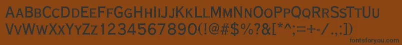 En savoir plus sur la police CopperplateCdRegular Police CopperplateCdRegular – polices noires sur fond brun