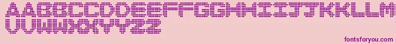 DiscoNeverDies Font – Purple Fonts on Pink Background