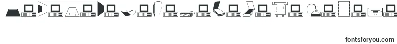 Шрифт Computers – шрифты для Adobe Acrobat