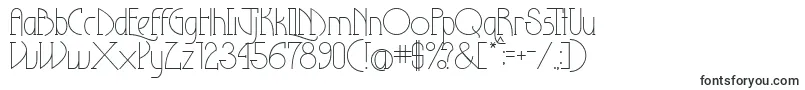Theeighteenthamendment-fontti – Yksinkertaiset fontit