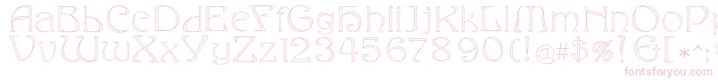 Eddaoutline Font – Pink Fonts