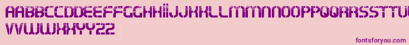 TypoOxinFreePromo Font – Purple Fonts on Pink Background