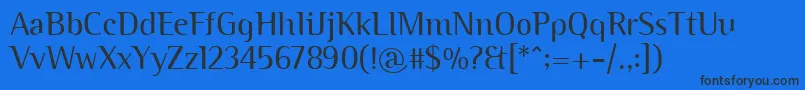 fuente BinaryitcTtLight – Fuentes Negras Sobre Fondo Azul