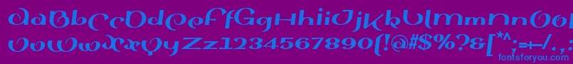 fuente SinahsansLtBlackItalic – Fuentes Azules Sobre Fondo Morado