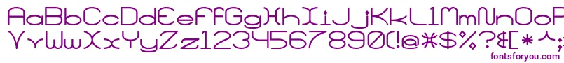 SantaMonciaMf-fontti – violetit fontit