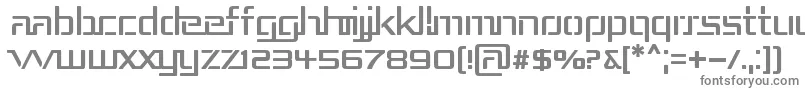 Repub3 Font – Gray Fonts on White Background