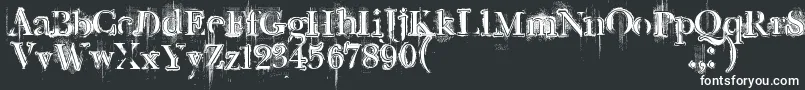 Retrorockposter Font – White Fonts