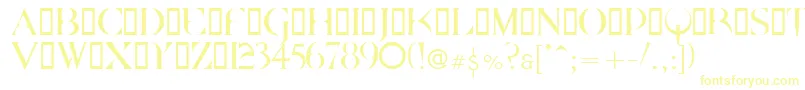 Quake ffy Font – Yellow Fonts