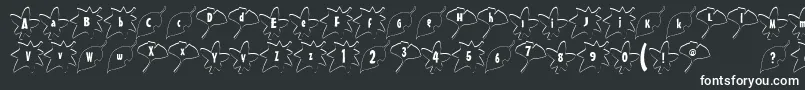 OchibaFont Font – White Fonts