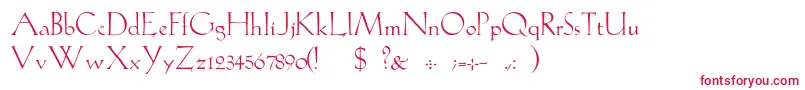 GabelLight Font – Red Fonts