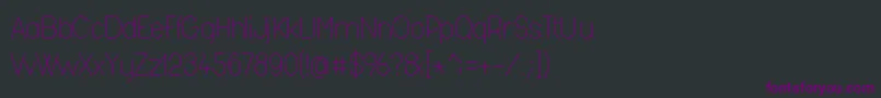 Fashl954 Font – Purple Fonts on Black Background