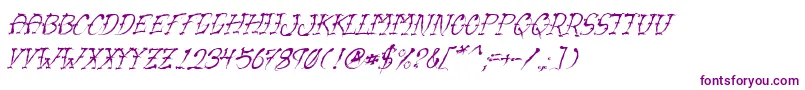 VtcSumislasheroneitalic-fontti – violetit fontit