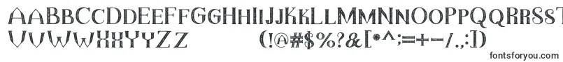 Шрифт TheDarkTitanVintage – буквенные шрифты