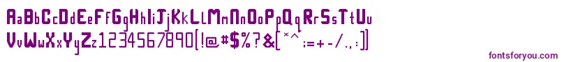 Technick Font – Purple Fonts